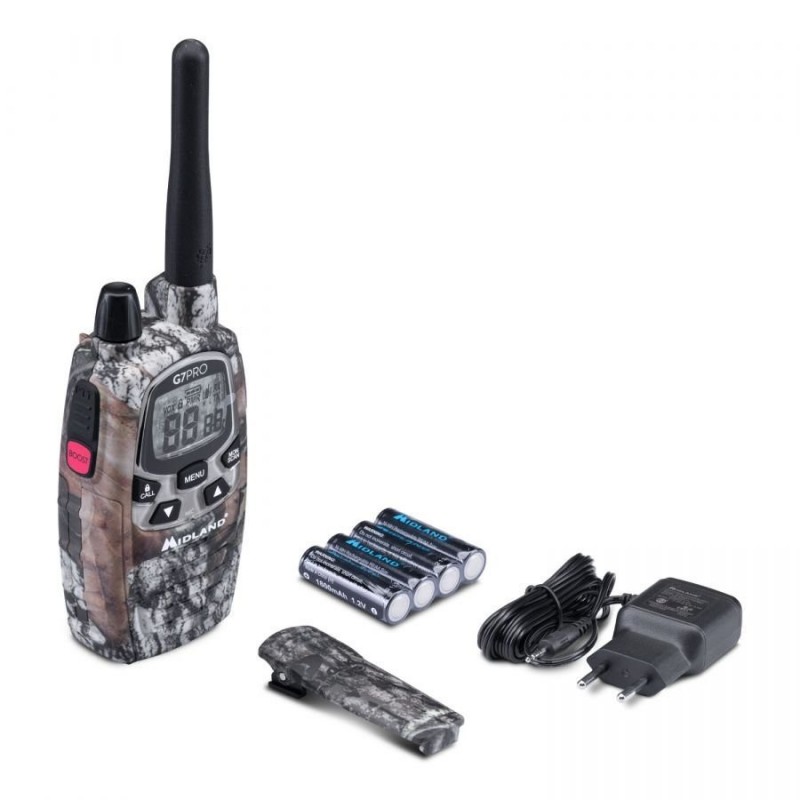  MIDLAND G7 PRO PORTABLE RADIO WALKIE TALKIE LPD PMR