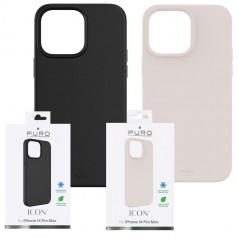 Photo of Puro Icon Cover Custodia in Silicone Liquido Con Interno in Microfibra Per iPhone 14 Pro Max - Puro