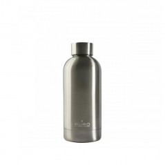 Discover Puro Thermal Bottle 350ml HOT & COLD in Double-Layer Glossy Steel details