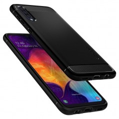 Scopri SPIGEN Armor Cover Per Galaxy A50 A505 - A30S A307 Custodia Con Finitura Opaca Nera in dettaglio