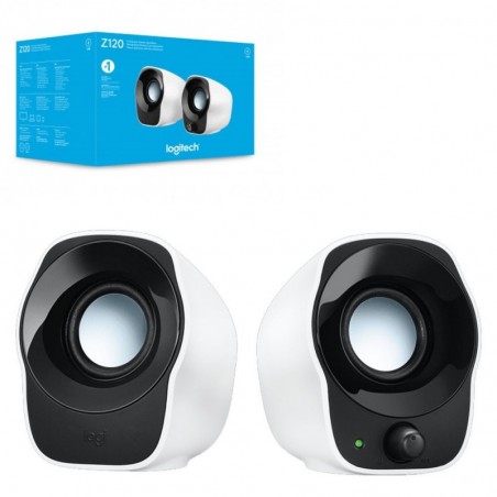 Foto di Logitech Altoparlanti Stereo PC Compatti Z120 Casse USB Con Ingresso Audio Jack 3.5 mm - Logitech