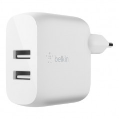Acquista Belkin Doppio caricabatteria da parete USB-A da 24 W BOOST CHARGE in vendita