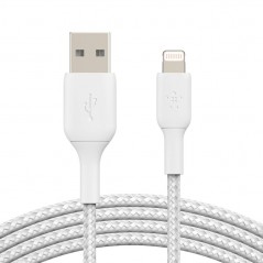 Discover Belkin BOOST CHARGE Braided Lightning to USB-A Cable | 1mt details