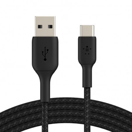 Foto di Belkin Cavo Intrecciato da USB-C a USB-A BOOST CHARGE da 3mt - Belkin