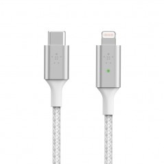 Belkin Cavo SMARTLED da USB-C a Lightning con LED intelligente BOOST CHARGE