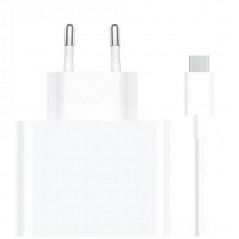 Xiaomi Mi Travel Charger Combo Charger Set USB-A to Type-C charging Cable 1m, 33W White | MDY-11-EZ