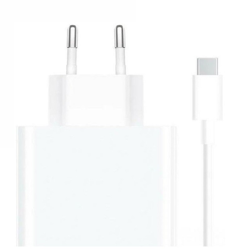 Xiaomi Mi Travel Charger Combo Charger Set USB-A to Type-C charging Cable 1m, 33W White | MDY-11-EZ