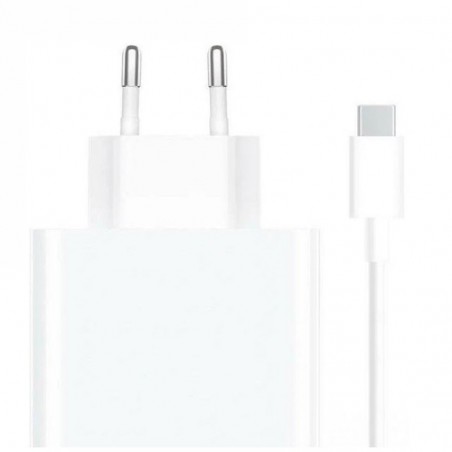 Xiaomi Mi Travel Charger Combo Charger Set USB-A to Type-C charging Cable 1m, 33W White | MDY-11-EZ