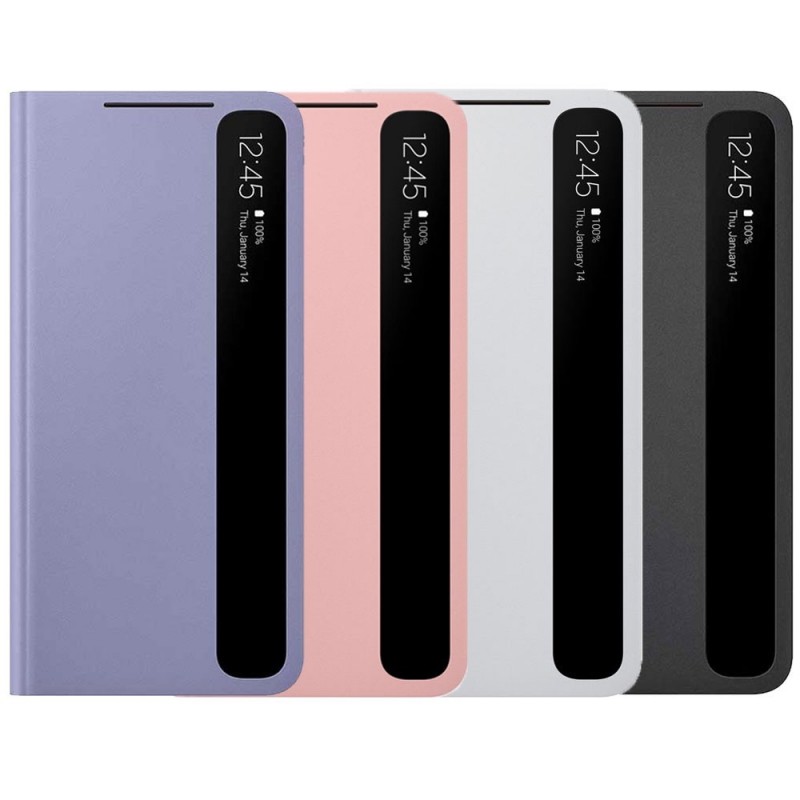 Foto di Samsung Smart Clear View Cover EF-ZG996C Custodia Per Galaxy S21 PLUS SM-G996 - Samsung