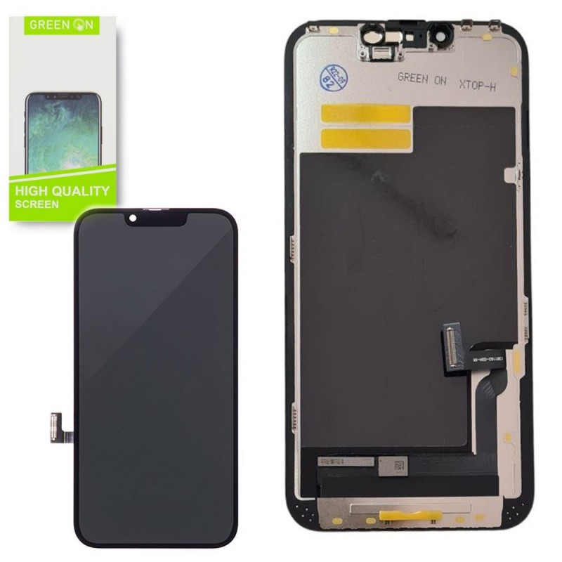 Display LCD GREEN ON Premium Plus HARD OLED Per iPhone 13
