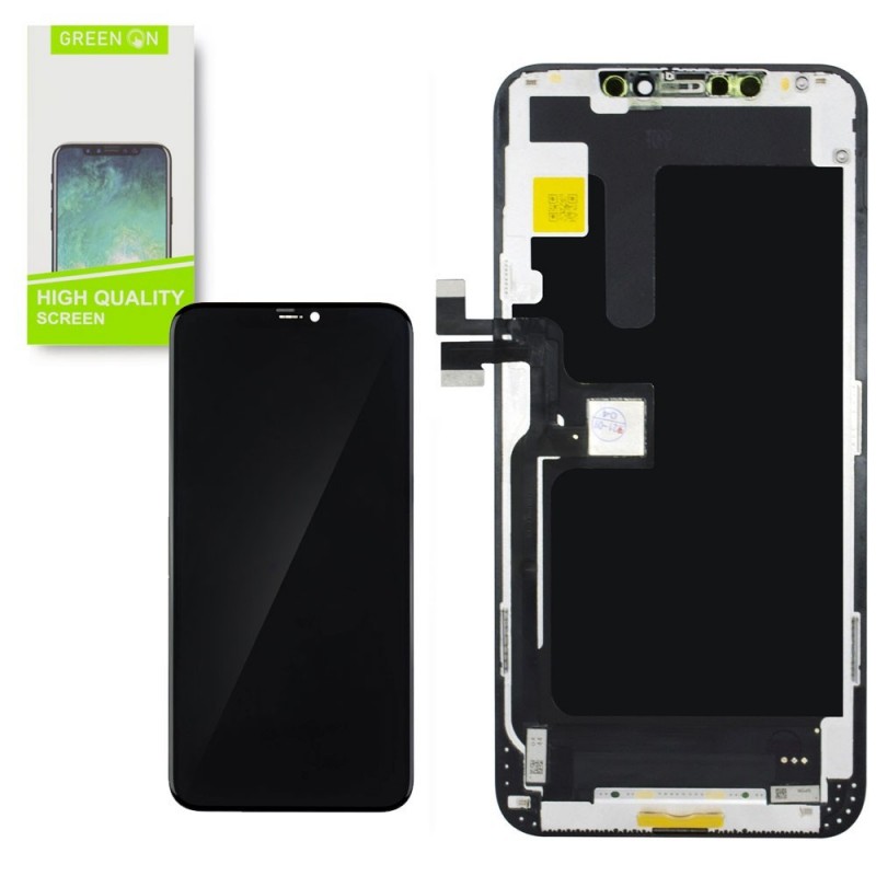 Display LCD GREEN ON Premium Plus SOFT OLED Per iPhone 11 Pro Max 
