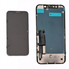 Discover Display LCD + Touch Screen ZY OEM per Apple iPhone XR with Metal Plate details