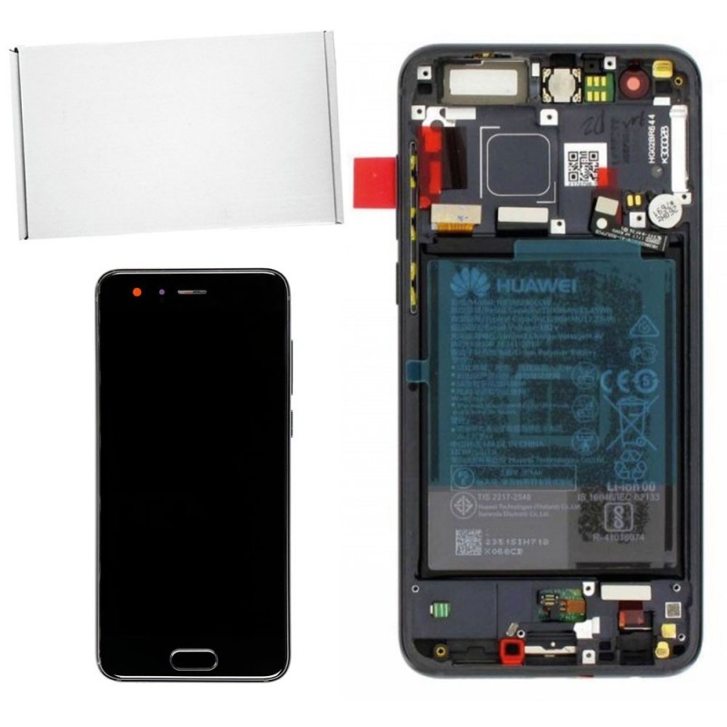 Huawei Service Pack LCD Completo di Batteria Per Honor 9 STF-L09 | Midnight Black