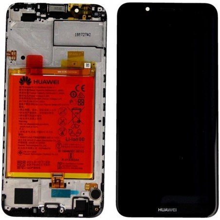 Compra Huawei Service Pack LCD Completo di Batteria Per Huawei Y7 2018 Nero - 02351USA online
