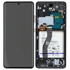 Photo of Samsung Service Pack LCD Display With Battery Included for Galaxy G998 S21 ULTRA | Black - Samsung