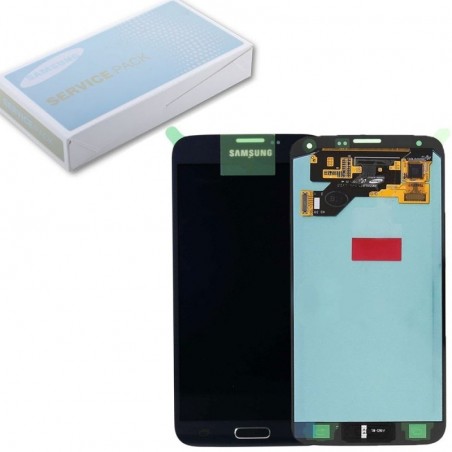 Scopri Samsung Service Pack LCD Per Galaxy G903 S5 Neo Nero in dettaglio