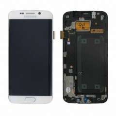 Samsung Samsung LCD Service Pack for Galaxy G925 S6 EDGE White for sale