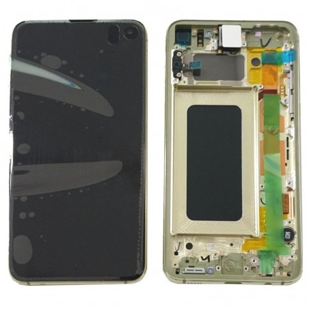 Scopri Samsung Service Pack LCD Per Galaxy G970 S10E Giallo in dettaglio
