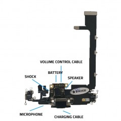 Discover Apple Flex Dock Charging Connector with Board for Iphone 11 PRO MAX details
