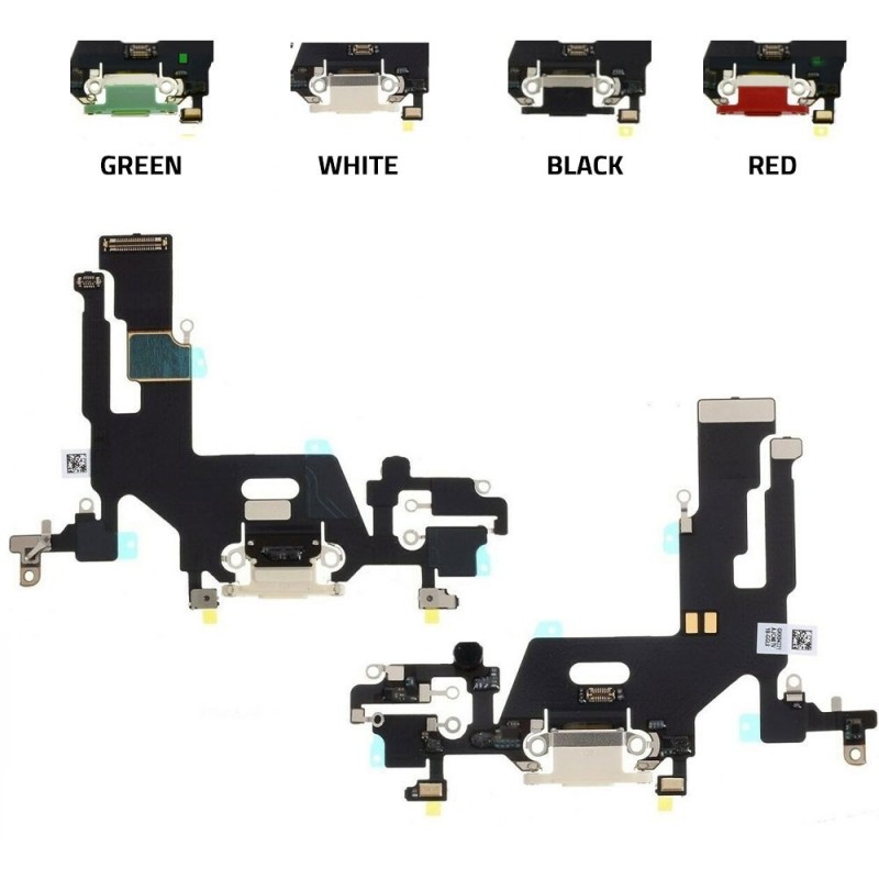 Foto di Apple Connettore di Ricarica Flex Dock Con Microfono Per iPhone 11 - PRC