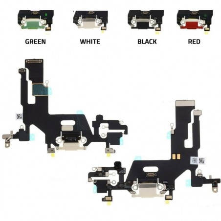 Foto di Apple Connettore di Ricarica Flex Dock Con Microfono Per iPhone 11 - PRC
