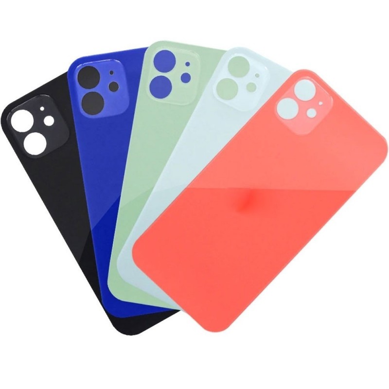 Discover Back Cover Big Hole in Vetro Per iPhone 12 Mini - NO LOGO details