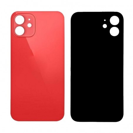 Back Cover Big Hole in Vetro Per iPhone 12 Mini - NO LOGO