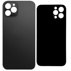 PRC Back Cover Big Hole in Vetro Per iPhone 12 Pro Max - NO LOGO for sale