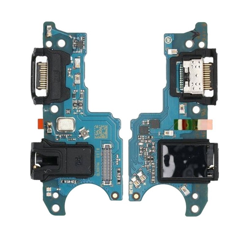Samsung Original USB Type-C Charging Connector with Microphone Flex Board for Galaxy A02S SM-A025F - F VERSION