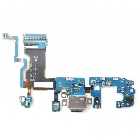 Discover Samsung Original USB Type-C Charging Connector with Microphone Flex Cable for Galaxy S9 Plus SM-G965 details