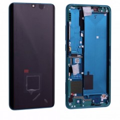 Foto di Xiaomi SERVICE PACK Display LCD ORIGINALE + Frame Per MI Note 10 / MI Note 10 PRO | Forest Green - Xiaomi