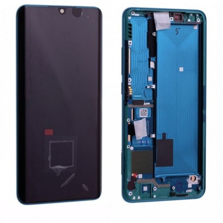 Foto di Xiaomi SERVICE PACK Display LCD ORIGINALE + Frame Per MI Note 10 / MI Note 10 PRO | Forest Green - Xiaomi