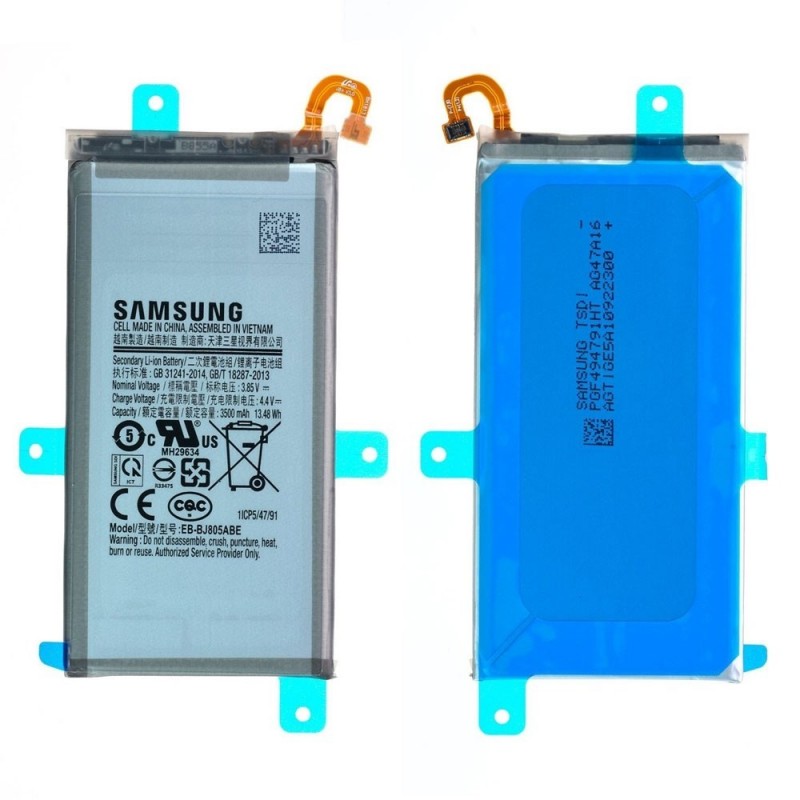 Samsung Batteria EB-BJ805ABE per Galaxy A6+ Plus 2018 SM-A605F Bulk