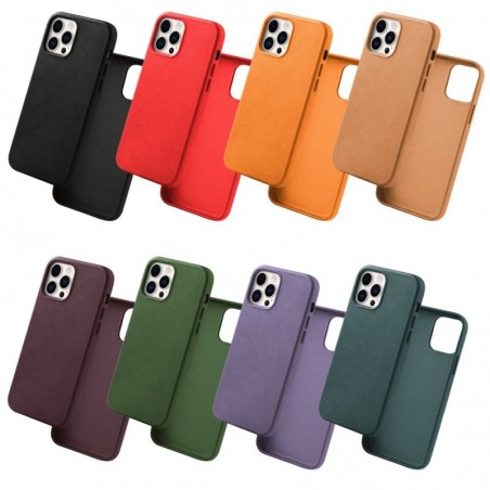Immagine prodotto ROVI Leather Cover Custodia in Simil Pelle Con Interno Morbido Per iPhone 13 | iPhone 14