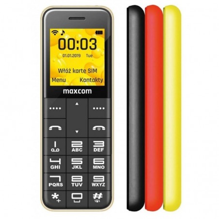 Compra Maxcom Cellulare MM111 Telefono 2G GSM Quad-Band 1.44" Rubrica fino a 100 Numeri online