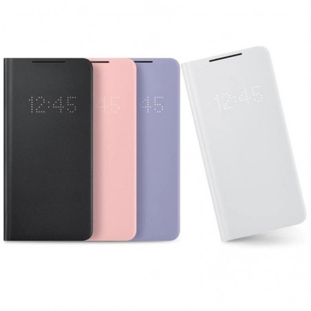 Acquista Samsung Led View Cover EF-NG991P per Galaxy S21 - S21 5G - Bulk in vendita