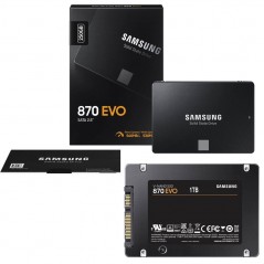 Discover Samsung SSD 870 EVO 250GB SATA 2.5" 6G memory details
