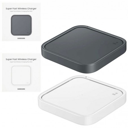 Foto di Samsung Super Fast Wireless Charger Pad 15W Fast Caricabatterie | Nero e Bianco - Samsung