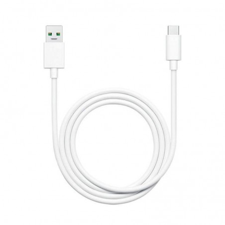 Foto di Oppo / Realme Cavo 8A SUPERVOOC CHARGE da USB-A a USB-C da 1 Metro Bianco D301 | Bulk - Oppo