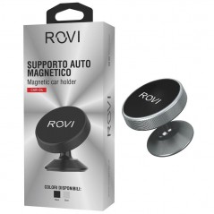 Photo of ROVI Supporto da Auto con Ventosa CAR04 Suction | Nero - Silver - Rovi