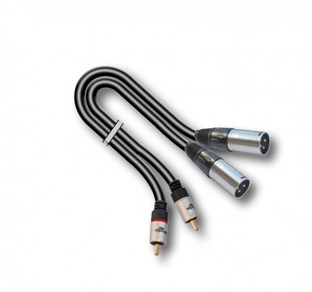 Compra AUDIODESIGN PRO Cavo Adattatore X-PRO da 2 RCA M a 2 XLR3 M da 1,5 mt online