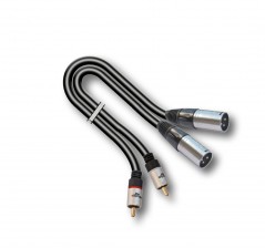 Acquista AUDIODESIGN PRO Cavo Adattatore X-PRO da 2 RCA M a 2 XLR3 M da 3 mt in vendita