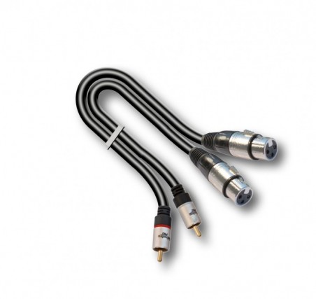Immagine prodotto AUDIODESIGN PRO Cavo Adattatore X-PRO da 2 XLR F a 2 RCA M da 1,5 mt