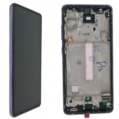 Display LCD OLED (FULL SIZE) + Frame Per Samsung Galaxy A52S A528 / A52 4G A525 / A52 5G A526