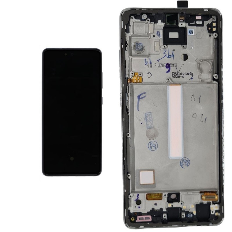 Display LCD OLED + Frame Per Samsung Galaxy A52S A528 / A52 A525 / A52 5G A526